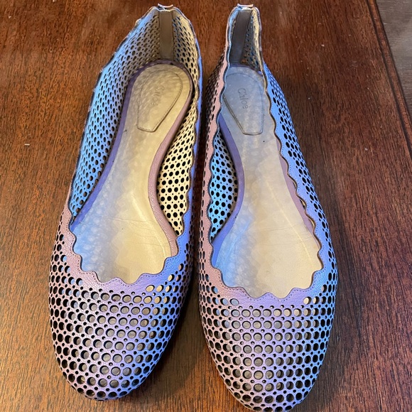Chloe Light Purple Ballet Flats - Size 38